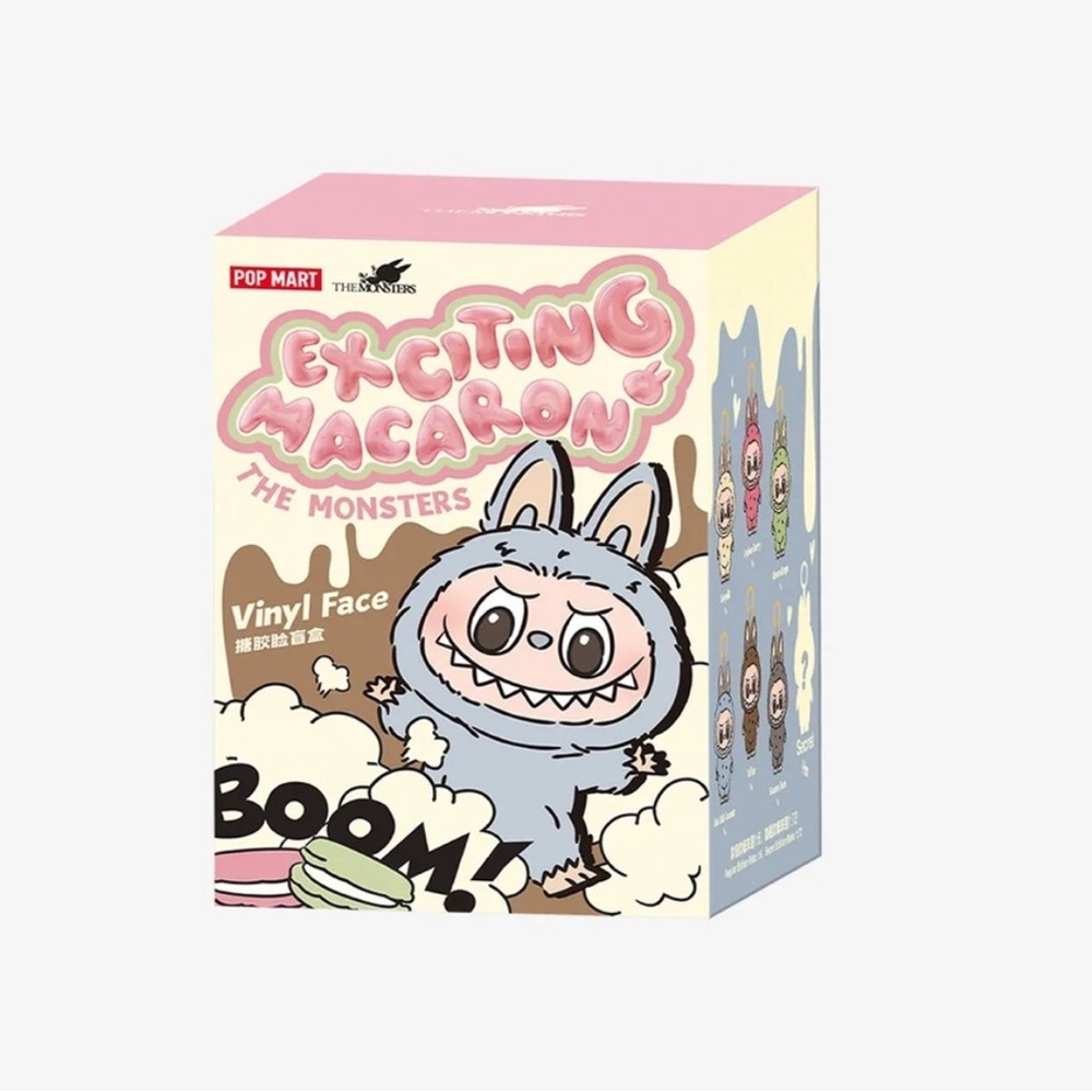 Pop Mart Exciting Macaron The Monsters Vinyl Face Toy